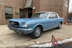 1965 Ford Mustang Convertible - 3spd
