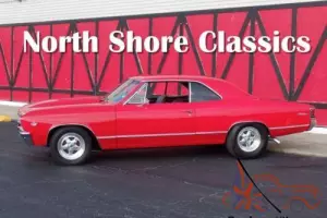 1967 Chevrolet Chevelle -NICE RED PAINT-496 BIG BLOCK-SUPER SOLID-WEST COA