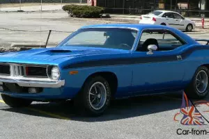 1972 Plymouth Barracuda 340 Six Barrel 4 speed