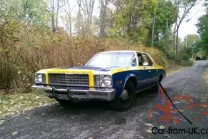 1977 Plymouth Fury Factory Police