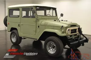 1965 Toyota FJ40 Land Cruiser 4x4 Incline 6cyl 3 Speed Manual Four Wheel Drive