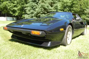 Ferrari 1982 308 GTSi Black 16 inch wheels, european spoiler,very nice clean car