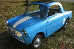 AUTOBIANCHI  BIANCHINA TRANSFORMABILE 1959 Fiat classic micro car, rare !!