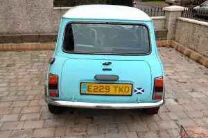  1987 AUSTIN MINI ADVANTAGE BLUE 