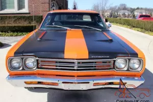1969 Plymouth Road Runner 4 Speed Restored Numb Match