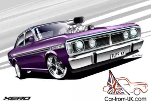 XY Fairmont  351 GT replica rolling shell