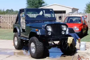 1979 Jeep CJ 5 frame off restoration, 304 V8, Charcoal Metallic Grey