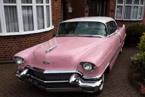 1956 PINK CADILLAC