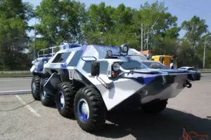 All-terrain armored personnel carrier BTR-80  8x8 (BTR-80K)