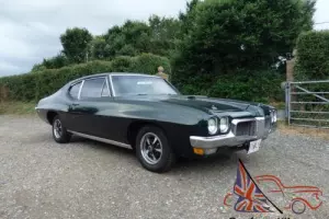 1970 PONTIAC Le MANS F/B COUPE AUTO V8.IN DARK RACING GREEN VERY RARE CAR.