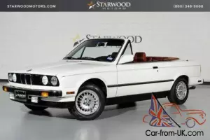 1988 BMW 3-Series 325iC Convertible Original Miles