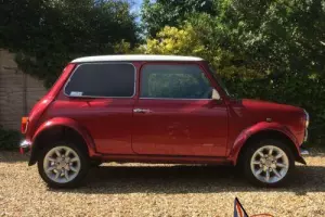 classic mini cooper rover 1275 show custom air ride