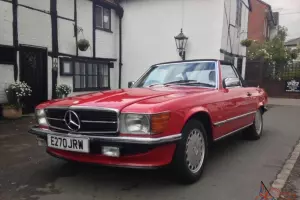 1987 Mercedes SL300 - R107 - Immaculate - FSH - Hard/Soft Top - Poss PX