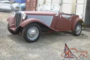 1950 MG T-Series roadster