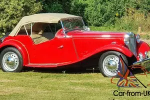 1953 MG TD. Fully restored