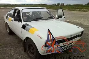  Historic Opel Kadett coupe Rally car 