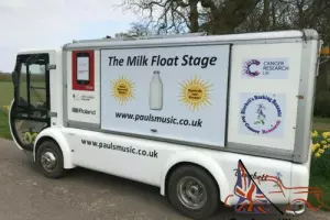 Extremely Rare Q Electric Milk Float For Sale