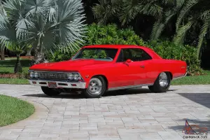 BIG DOLLAR BUILD PRO-STREET CHEVELLE SS 396 ONE OFF METAL WORK