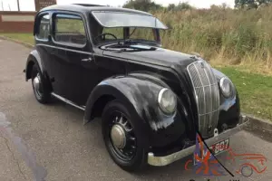VERY RARE BARN FIND CLASSIC 1940 MORRIS EIGHT SERIES E 2 DOOR SLIDING HEAD