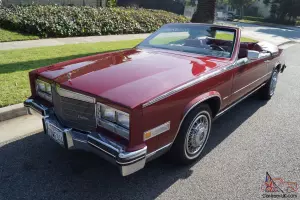 Cadillac : Eldorado BIARRITZ CONVERTIBLE WITH 38K MILES!
