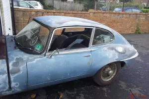 Jaguar E Type 2+2 1968, Left Hand Drive. Needing total restoration.