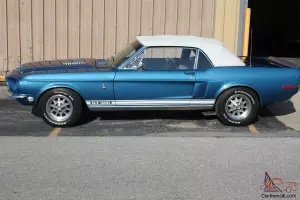 1968 Mustang Shelby GT350 convertible tribute
