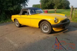 MGB Roadster 1979 wire wheels