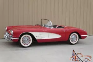 1959 CHEVY CORVETTE CONVERTBLE 327ci FUELIE FULLY RESTORED