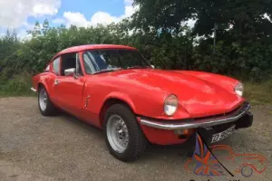 Triumph GT6 car 1974 Mk3 MkIII Red