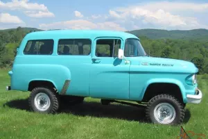 1963 DODGE POWER WAGON TOWN WAGON