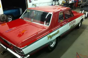 1964 Plymouth Savoy Base 7.0L Super Stock Drag Car With Aluminum Front End