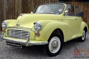  1959 Morris Minor 1000 Tourer Convertible in beautiful condition 