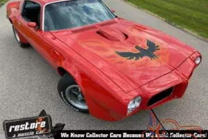 1973 Pontiac Trans Am 455 - V8, 4spd, Buccaneer Red, Black Interior Photo