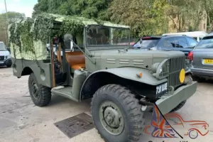 1943 DODGE WC51 WEAPONS CARRIER !! EX BELGIUM ARMY (MILITARY VEHICLE !!