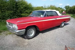  1963 RHD FORD GALAXIE 500 CONVERTIBLE RED 