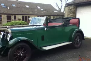  Classic Austin 12/4 Doctors Coupe 1931 Original British Racing Green 