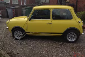  GENUIN 1980 AUSTIN MORRIS MINI 1275 GT IN YELLOW 