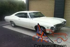 Chevrolet Impala 1967 Super Sport 327 Auto 2 Door Fastback PWR Steering Rally'S