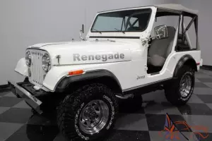 DAZZLING POLISHED WHITE FINISH, 304 CID V8, NEW INTERIOR, NEW TIRES, EXCELLENT