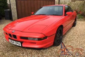 1991 BMW 850i Coupe 5 ltr V12 AUTO RED - Not 840 Very Rare Appreciating Classic
