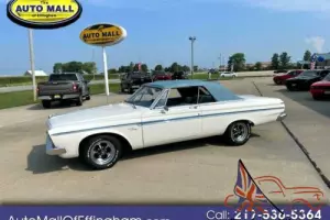 1963 Plymouth Fury convertible