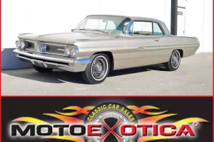 1962 PONTIAC GRAND PRIX-RARE 1ST YEAR-TRI CARBS-ORIGINAL ENGINE, WHEELS, CHROME Photo