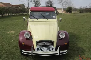CITROEN 2CV 6 DOLLY, PLUMS AND CUSTARD. - LOVELY CONDITION.