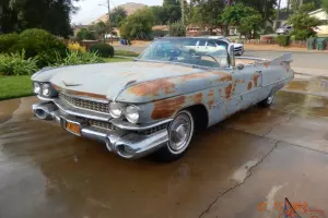 1959 Cadillac Convertible- California car w/ Yellow plates, LOADED w/ options