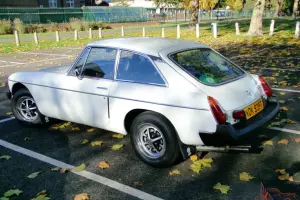 MGB GT 1979 finished in stunning White. Great condition with amazing history.