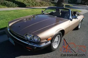 1989 Jaguar XJS V12 CONVERTIBLE WITH 8K ORIGINAL MILES!