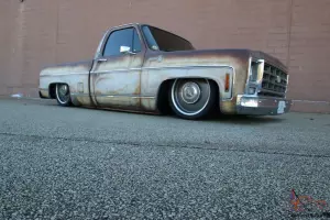 1979 C10 Patina, bagged, shop truck