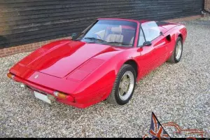  Ferrari 308 GTS Spyder Cabrio Left Hand Drive LHD 