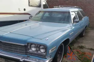 Buick estate car 1975 mot,d hotrod ratlook restomod easy project