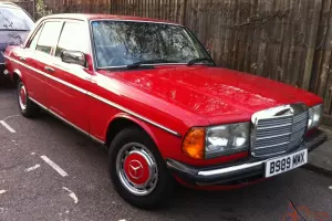  1985 MERCEDES 200 AUTO RED, ONLY 71,000 MILES, IN EXCELLENT CONDITION 